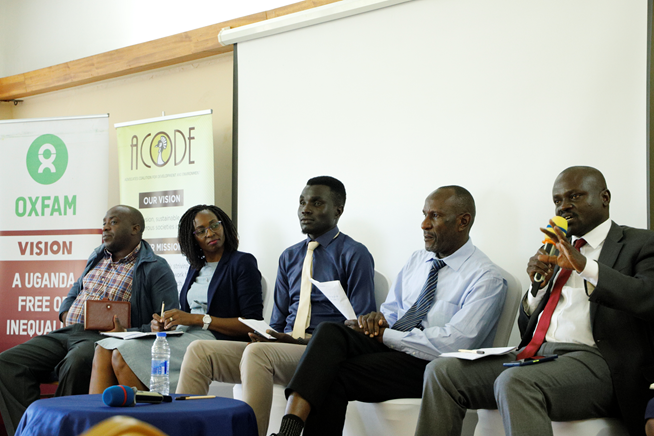 ACODE_Uganda's tweet photo. "We cannot talk about commitment when we as Local governments cannot allocate any funds to climate financing at the Local level"-Local govt representative at the launch.
#ClimatefinanceUG https://t.co/B4pj7og4HU