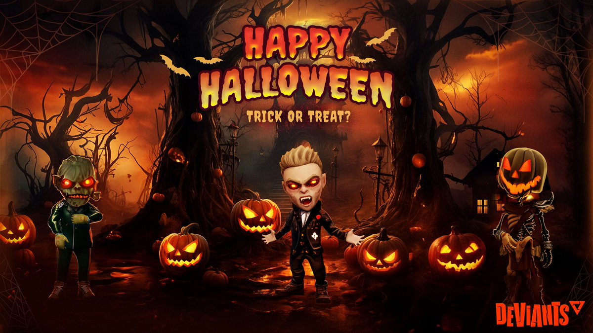 TheDeviantsNFT's tweet photo. 👻 Spooktober is here! 🎃✨

Forget the candy—this Halloween, it's all about the pumpkins in our realm! 🍂🧙‍♂️ 

Dive into the image below and count every pumpkin you can find.

Get it right, and you could be one of 3 lucky souls to snag 50 shards each! 🧛‍♂️🍀

Trick or treat? Only one way to find out! 👀