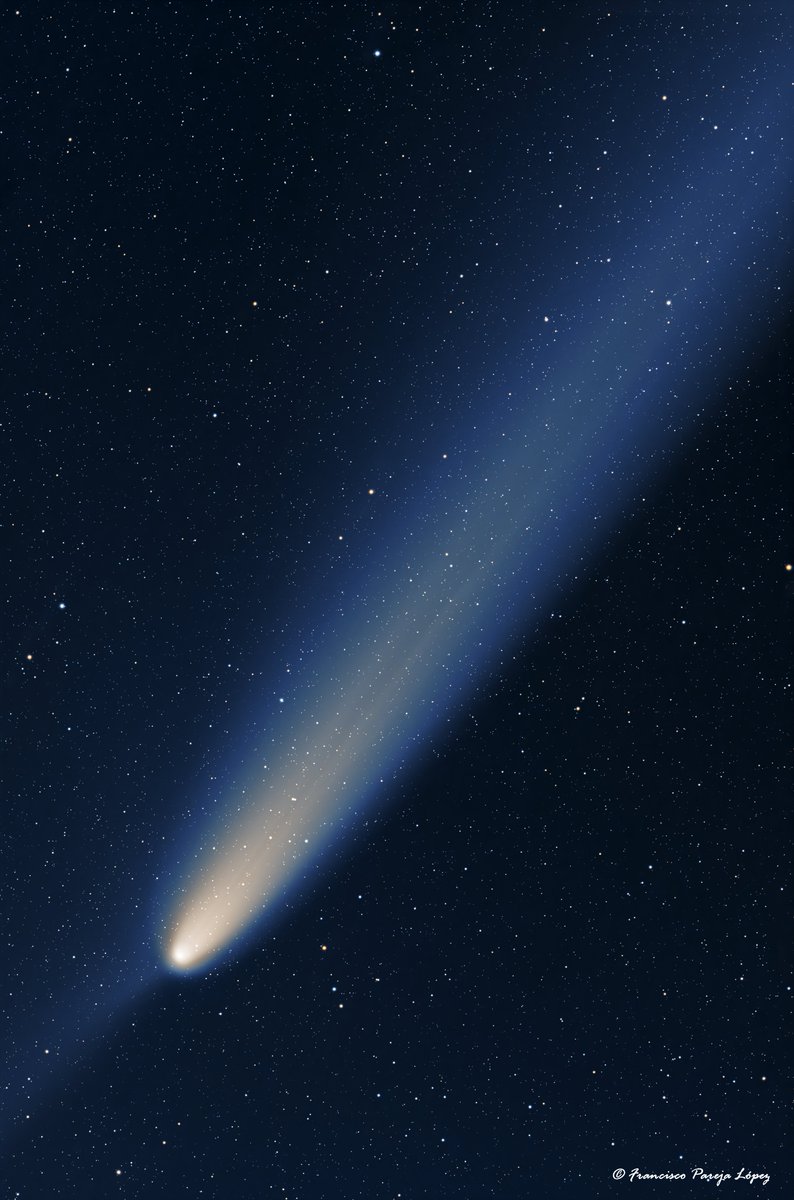 esa_es's tweet photo. Hoy en #cielosESA...

@FranParejaLopez nos envía esta espectacular imagen del cometa C/2023 A3 Tsuchinshan-ATLAS.

¡Muchas gracias @FranParejaLopez por tu foto!

Etiqueta tus 📸📸 con #cielosESA https://t.co/8HipIAOhOF