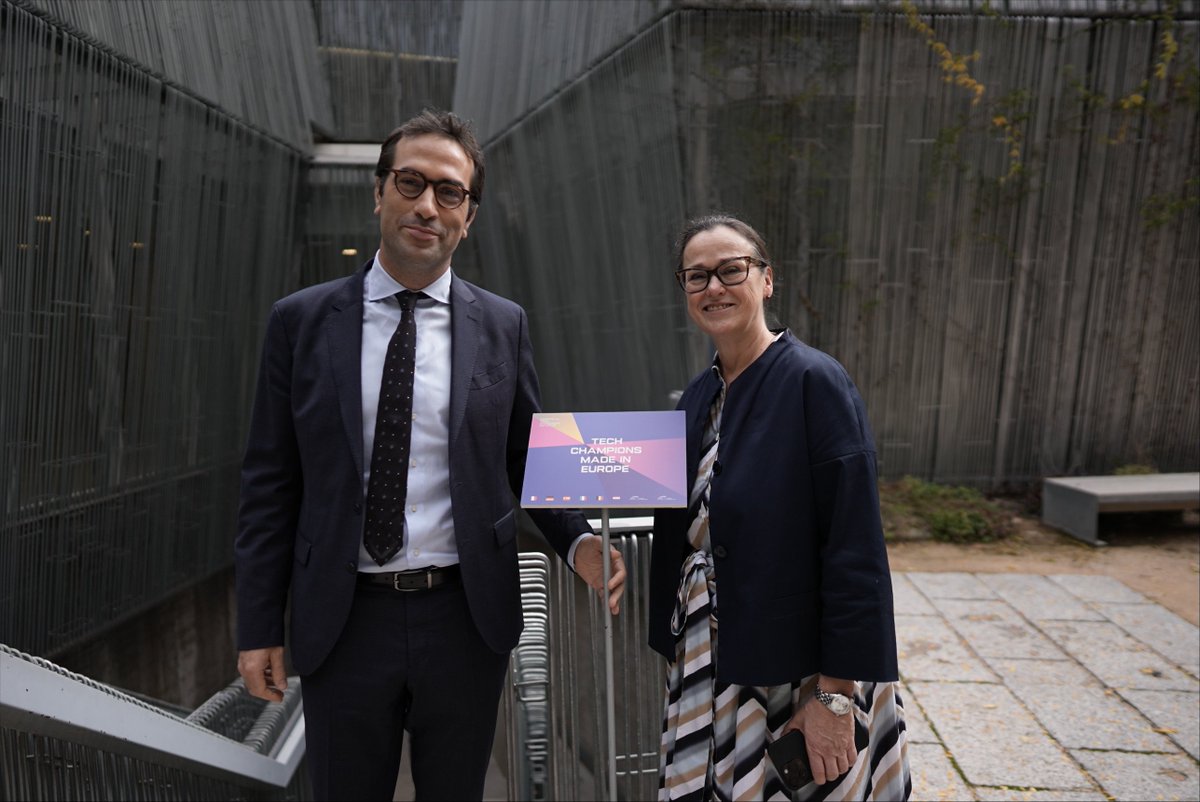 EIF_EU's tweet photo. Since its launch in 2023, #ETCI has closed fund deals worth €2bn, mobilised €10bn and backed 16 tech #scaleups. In #Spain 🇪🇸 1 mega fund and a second expected in 2025, 2 startups and an additional €300m contribution as an ETCI participant country 🔗 https://t.co/8EzSIV2Pzo https://t.co/uOHxkG2U0J