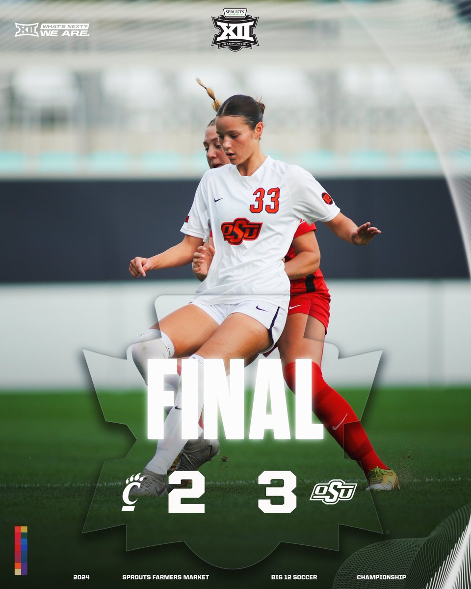 CARDIAC COWGIRLS 🤠

<a href="/CowgirlFC/">OSU Cowgirl Soccer</a> wins a thriller in game one of the 2024 Sprouts Farmers Market Big 12 Soccer Championship.

No. 5-seeded Oklahoma State will take No. 4-seeded BYU in the quarterfinals on Saturday.

#Big12SOC | <a href="/sproutsfm/">Sprouts</a>