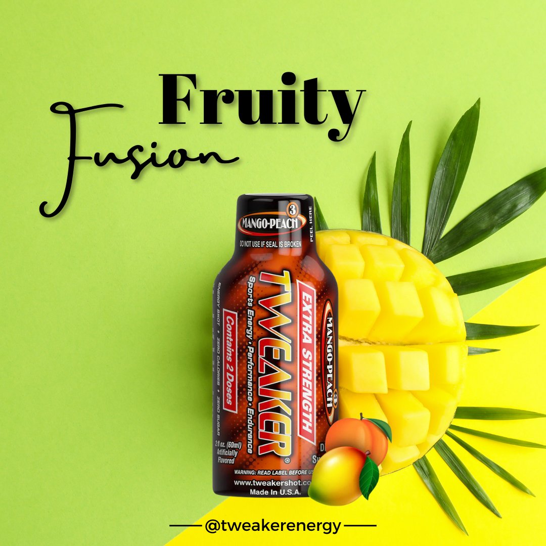 Sip into something refreshing! Mango-Peach energy to fuel your hustle! 🚀🥭 #TweakerEnergy #EnergizeYourDay #energy #energydrink #tweaker