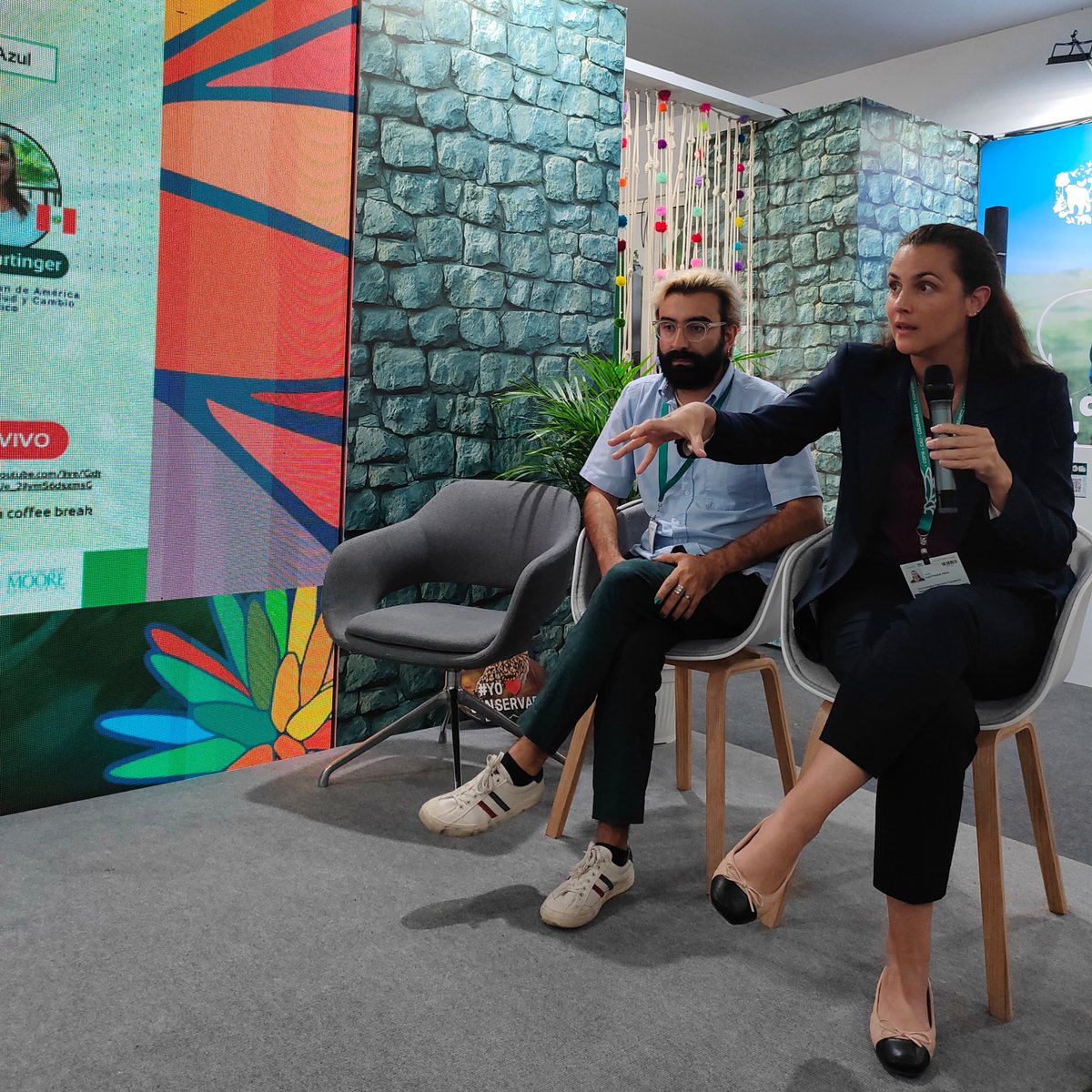 📢 Nuestra directora, <a href="/HartingerStella/">Stella Hartinger</a>,  participó en el evento de Diplomacia científica en el nexo biodiversidad, cambio climático y salud en las Americas en la #COP16Colombia.

Stella destacó la importancia de generar datos para la acción, fortalecer sistemas de datos