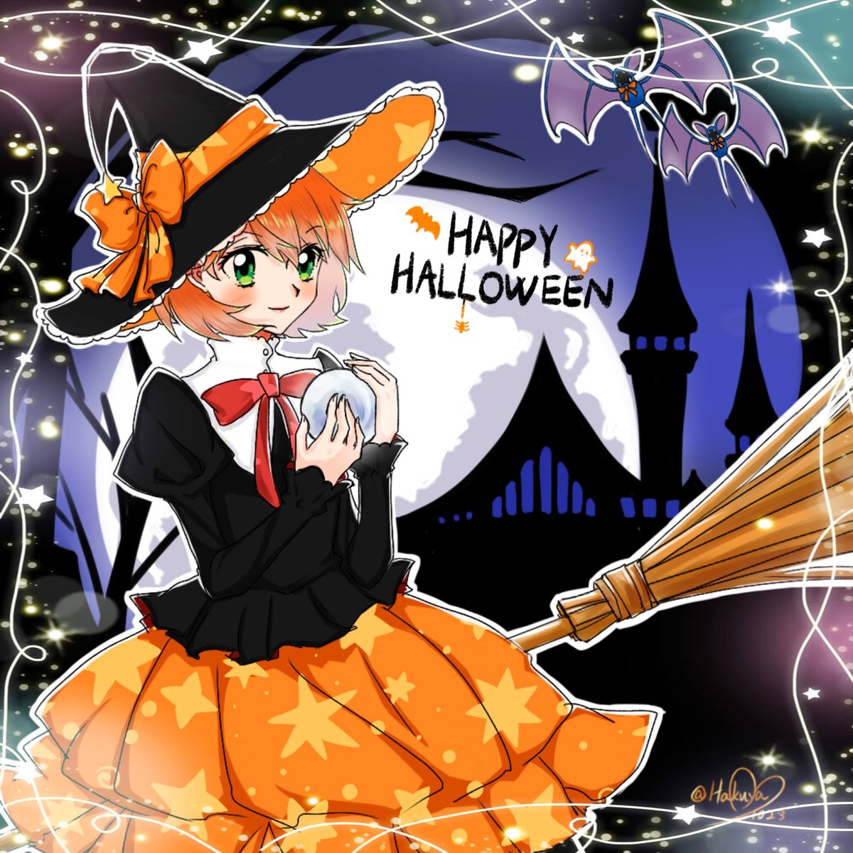 Hakuya_1023's tweet photo. 👻🎃🧡 https://t.co/pJunPyfYlh