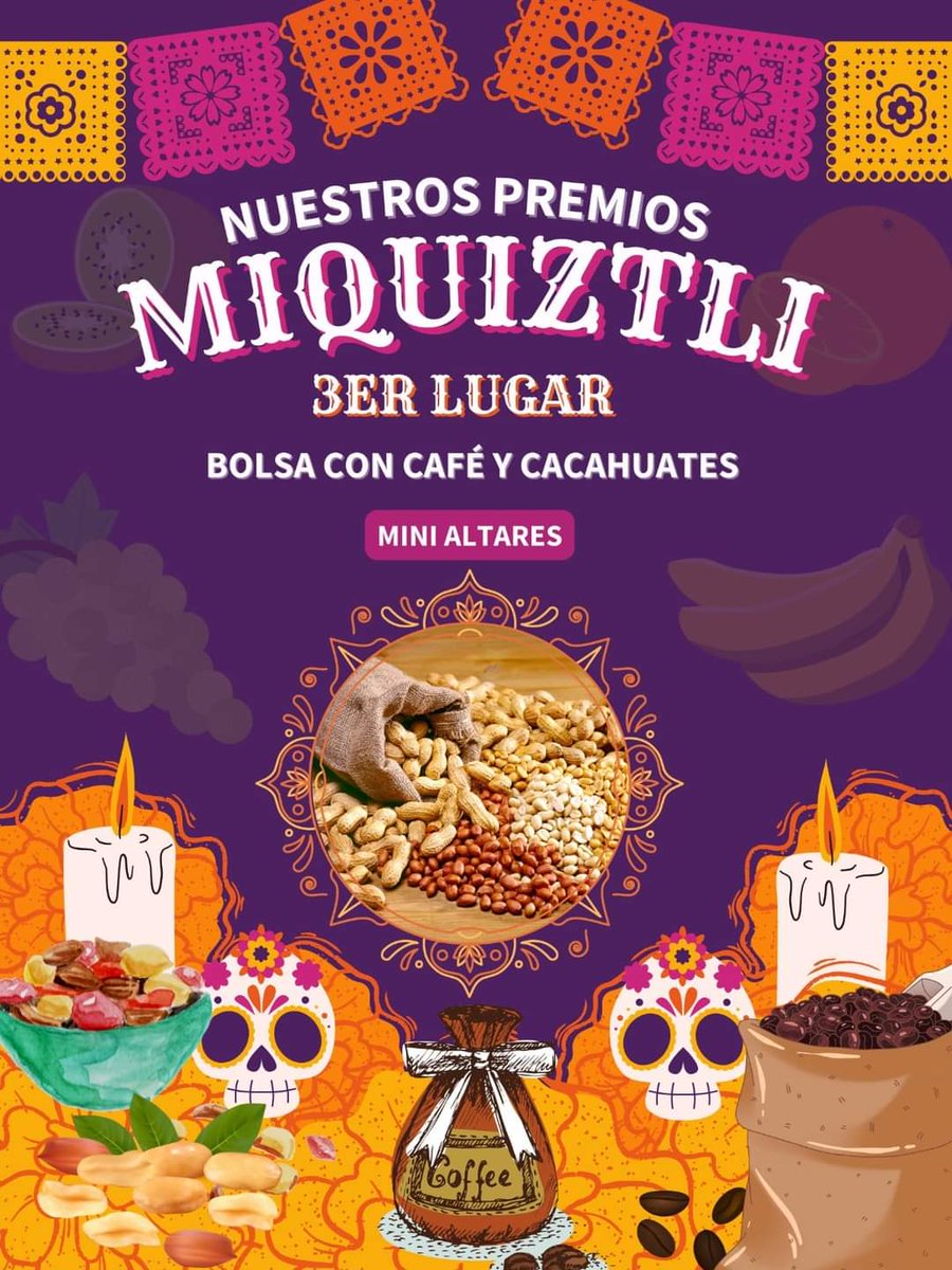 nutrixaluv's tweet photo. Nuestro evento del día de muertos esta esperando que participes.

Estos serán los premios para quienes obtengan un lugar.

! Participa ¡ https://t.co/ZIF8f2MxWX