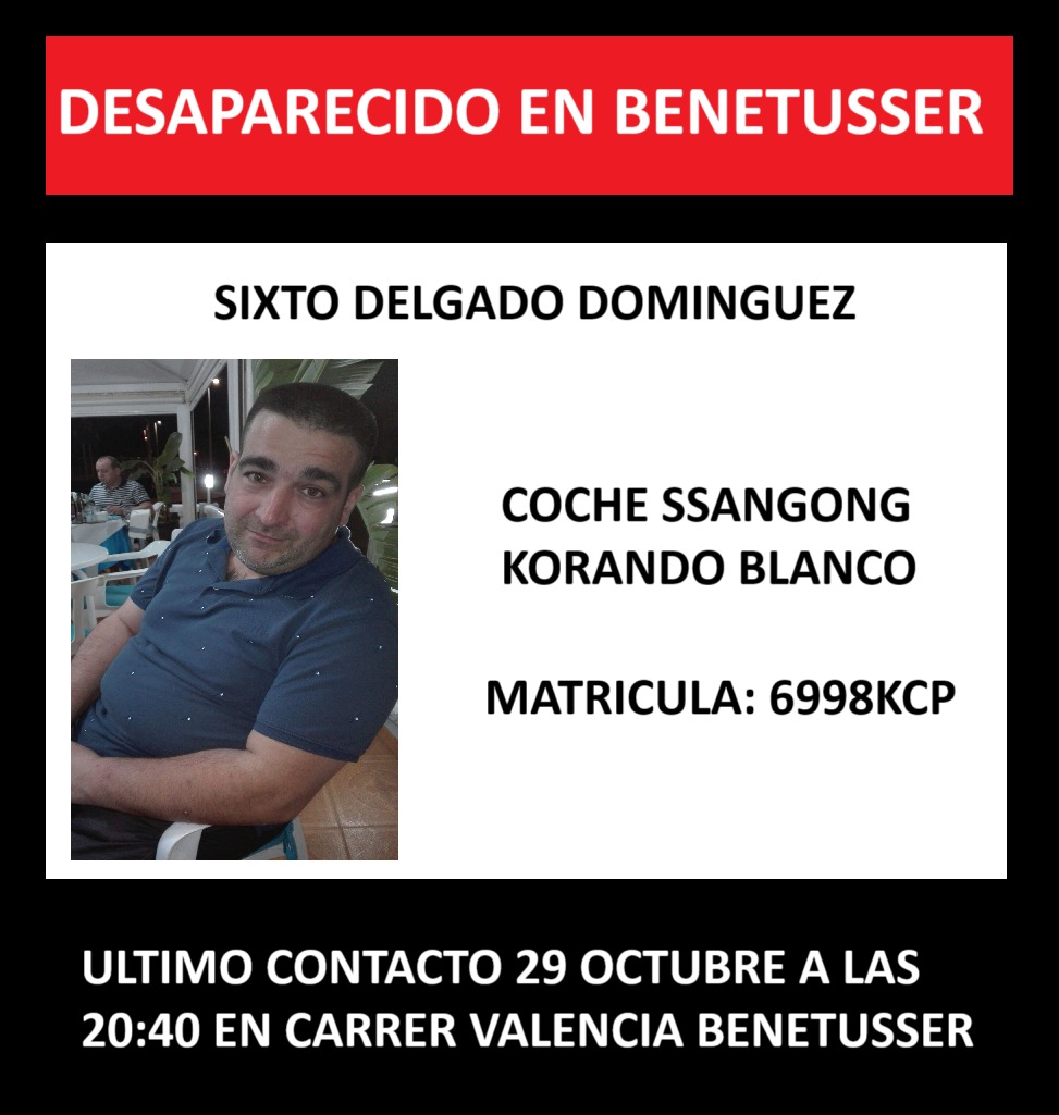 Dave91CM's tweet photo. Ayuda por favor, familiar desaparecido en Benetússer por la Dana, si alguien tiene información por favor. #inundación #Valencia #dana #ayuda ruego rt por personas de Valencia y de la zona. 
@AyuntBenetusser https://t.co/lYQifoZ8uq