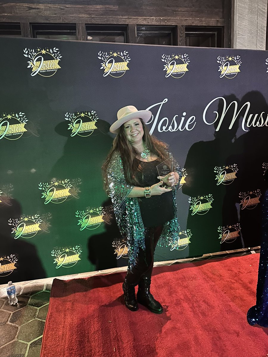 Thank You <a href="/josiemusicaward/">Josie Music Awards</a> <a href="/opry/">Grand Ole Opry</a>  Vocalist Of The Year Jazz/Blues #Awards #blues  #nashville