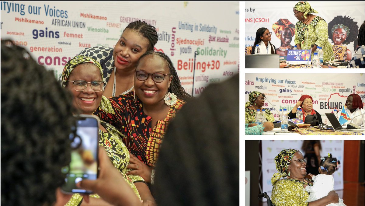 Words cannot describe the energy surrounding today's highlights for <a href="/vanyaradzayi/">Nyaradzayi Gumbonzvanda</a>'s engagements in Ethiopia! Highlights: 
🎯The intergenerational dialogue that drew inspiration from the enthusiasm &amp; hope from the past, present &amp; future of advocating for women &amp; girls rights