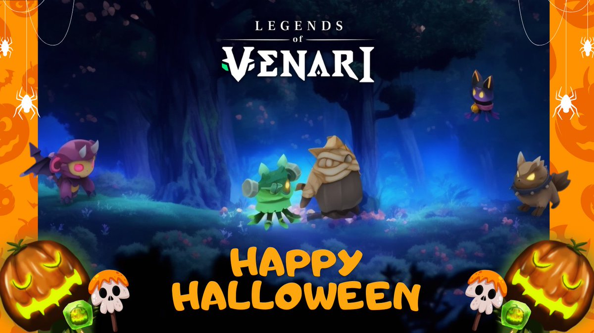 CaerrasExpress's tweet photo. ππ» Happy Halloween, Seekers! π»π
As the shadows lengthen and mysteries unfold, who knows what secrets or rare Venari might be lurking in the dark?
May your Halloween be filled with thrills, chills, and all the epic loot you can carry! πΈοΈππ
#HappyHalloween #LegendsOfVenari https://t.co/ihFODbVSBy