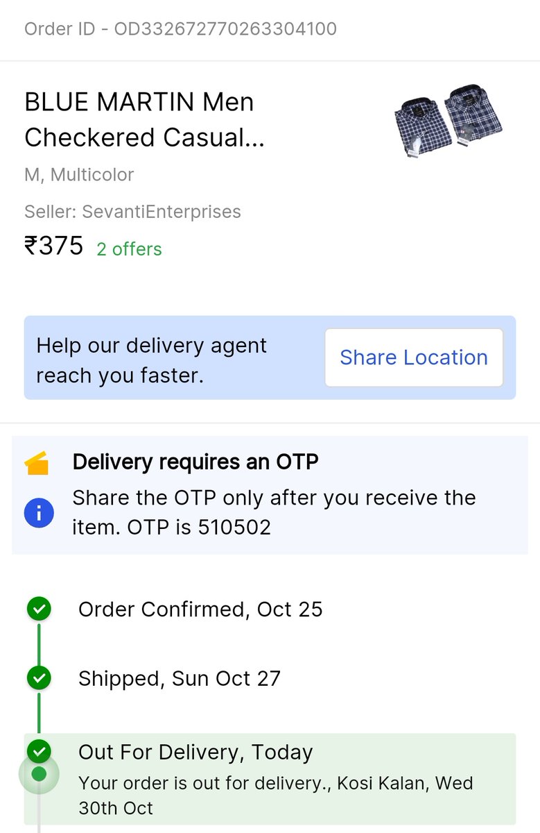 sureshjadon's tweet photo. @Flipkart @flipkartsupport I have booked 3 items and parcel are showing out for delivery but not delivered from last 3 days. Very poor Service. Friends please don't purchase any item from Flipkart. https://t.co/z9XO1mS97q