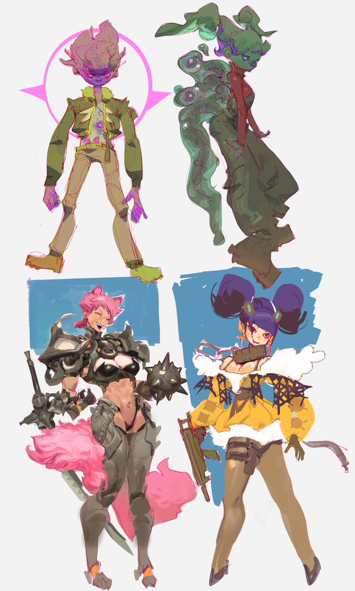 character art that serves no purpose and was brought into existence simply out of need for practice vol 2