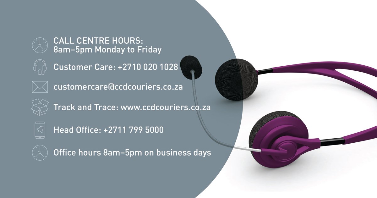 CCD Couriers tweet media