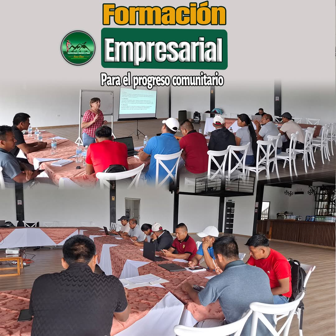 Hoy, 30 de octubre, las directivas  participan en el tercer módulo del taller sobre modelo de negocios, impartido por el SECAP. Esta capacitación se llevó a cabo en coordinación con la empresa Lowell y las directivas de ambas comunidades.#WarintsyYawi #SomosFuturo.