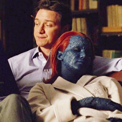 DT2ComicsChat's tweet photo. #XMen #FirstClass 

I never liked Mystique and Charles being friends. https://t.co/5l3Y3s5reo