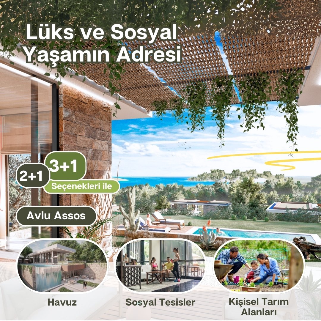 Avlu Assos’ta sadece bir ev değil, lüks bir yaşam tarzı sizi bekliyor! Şimdi bu eşsiz projeyi keşfedin.
📞 444 68 24
 
#AvluAssos #ÇanakkaleYaşam #DenizeYürümeMesafesi #LüksRezidans #EgeKıyısı #AvluAssosProjesi #ÇanakkaleEmlak #KonutYatırımı #İnwestGroup #SahilYaşamı
