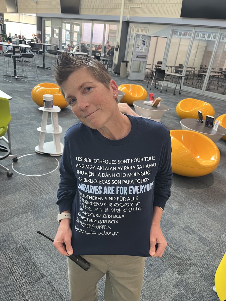 School Librarians United (@lms_united) on Twitter photo #Library advocacy at todayβs staff meeting! My world language Ts LOVED this! TY β¦<a href="/MisterLibrary/">Tim Jones π | Bluesky/TikTok/IG @themisterlibrary</a>β© and β¦<a href="/nimcoinc/">NIMCO, Inc.</a>β© (and β¦<a href="/crazymrst/">Robin Thompson π #GLMASI25</a>β© bec I copied you!π)
bit.ly/3SVUY94 #Library advocacy at todayβs staff meeting! My world language Ts LOVED this! TY β¦<a href="/MisterLibrary/">Tim Jones π | Bluesky/TikTok/IG @themisterlibrary</a>β© and β¦<a href="/nimcoinc/">NIMCO, Inc.</a>β© (and β¦<a href="/crazymrst/">Robin Thompson π #GLMASI25</a>β© bec I copied you!π)
bit.ly/3SVUY94