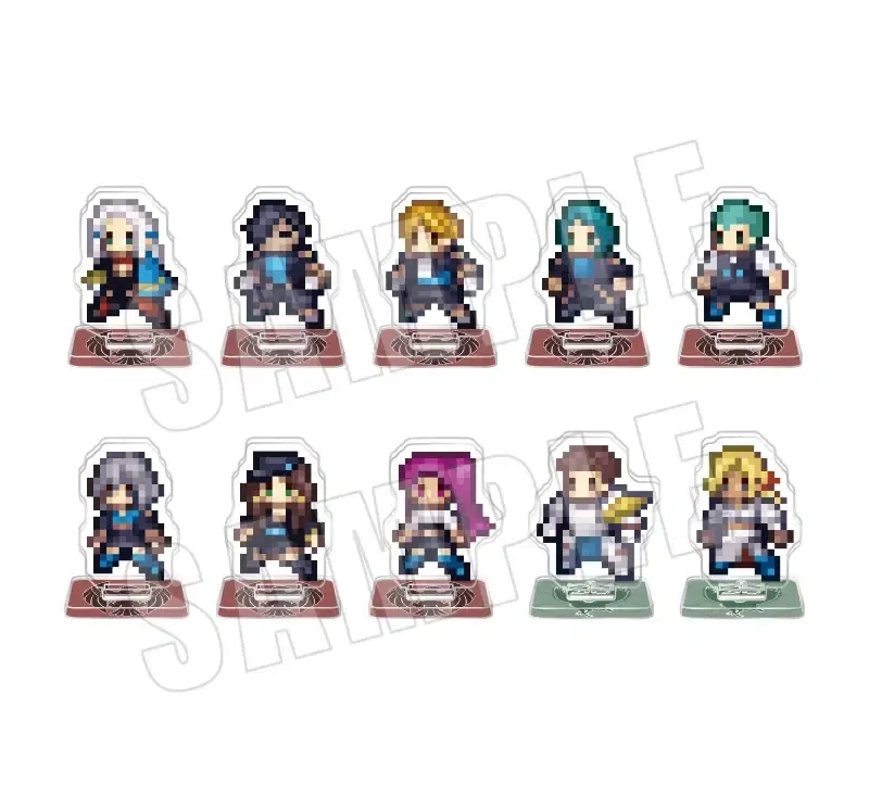 NinWire's tweet photo. The Fire Emblem: Three Houses Dot Acrylic Figure Collection Vol. 1 Set (10 pieces) is $42.99 at Play-Asia. (#ad) Save 5% with the code NWIRE24 at checkout. https://t.co/IjE8lACklU https://t.co/LhddHF4et6