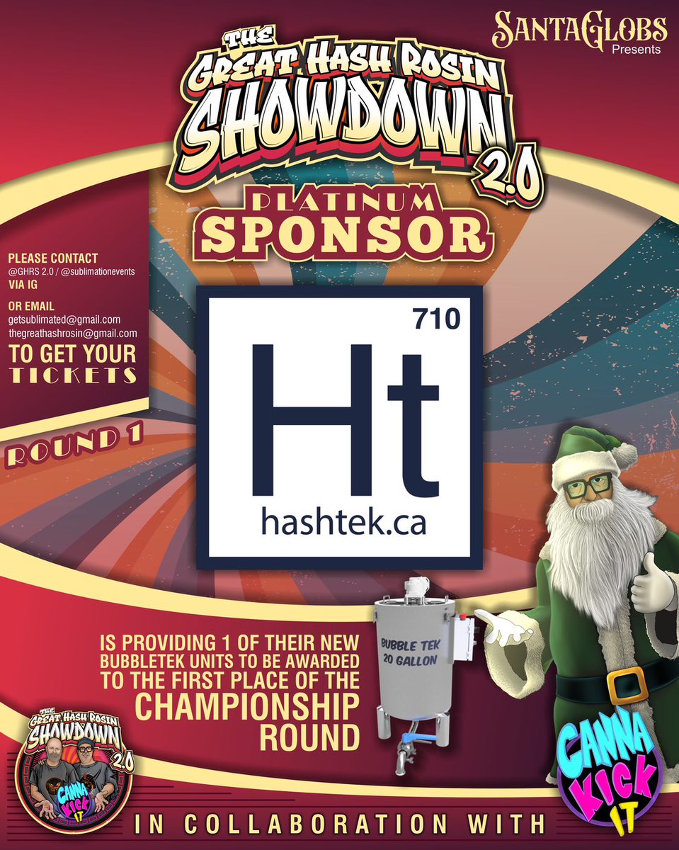 Cannakickit_'s tweet photo. 🏆Introducing our Grand Prize Platinum Sponsors Hashtek!  

Hashtek has truly outdone themselves by providing an epic grand prize for our competition – the brand-new unreleased BubbleTek – Mini Ice Water Extractor! 🙌 https://t.co/At6IdYihTP
