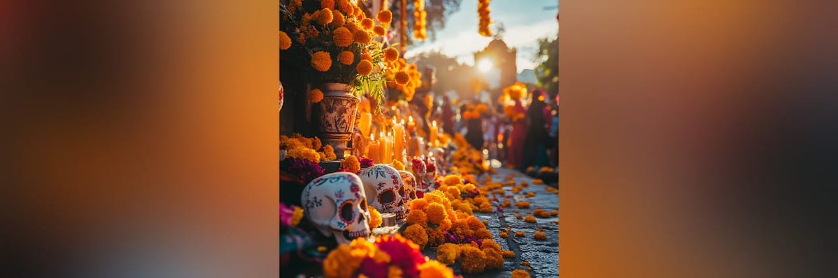REVASSAOFICIAL's tweet photo. Recordamos con amor y nostalgia a quienes partieron, pero que nunca se han ido de nuestros corazones. Sus almas vuelven a casa para disfrutar del aroma, el color y el cariño que les hemos preparado en este altar. Que la luz de nuestras velas les guíe siempre #DíaDeMuertos 💀🕯️🏵️ https://t.co/BUaaFiZz15