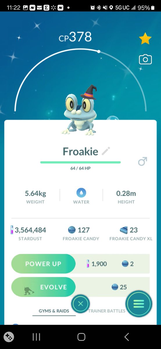 mikeymad12's tweet photo. #PokemonGOApp found this shiny beauty https://t.co/nlQ4ozTQz9