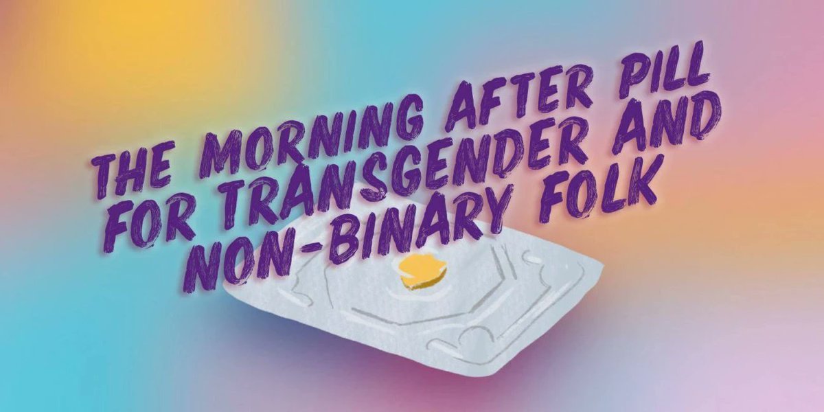 ellaOneUK's tweet photo. 'The Morning After Pill for Transgender and Non-Binary Folk' Read more: https://t.co/BBPfe8BHjj

ellaOne® film-coated tablet. Ulipristal acetate. Emergency contraception. Read label.⁣ https://t.co/Zsk18inn6k