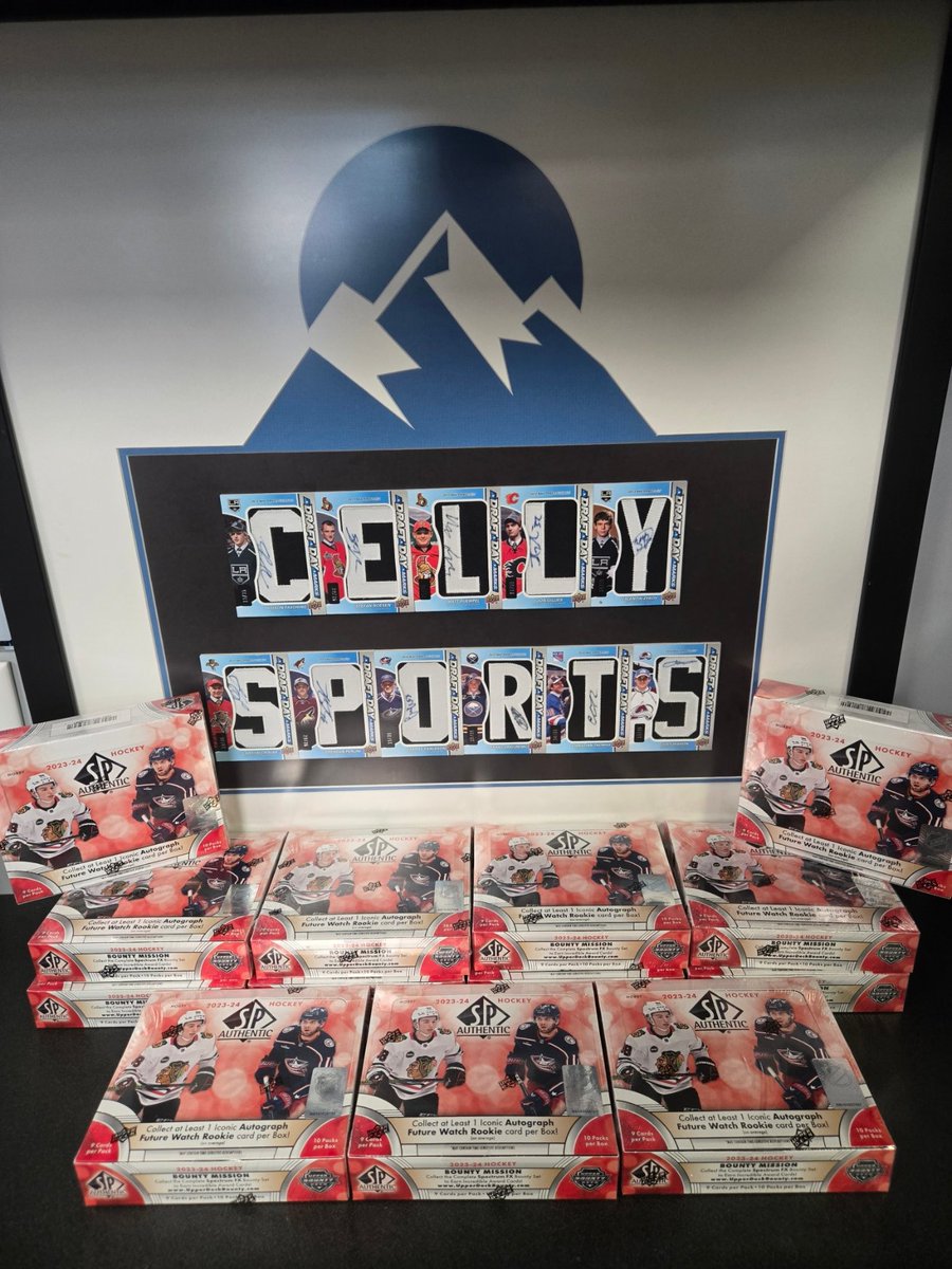 MASSIVE HOCKEY RELEASE

2023-24 SP Authentic Hobby Box

Chase the Future Watch Auto's of the stars rookies from 2023-24!

Bedard, Carlsson, Faber, Hughes, Cooley and more!

Available Now!

cellysports.com
#131 5330 72 AVE SE, CALGARY ALBERTA
