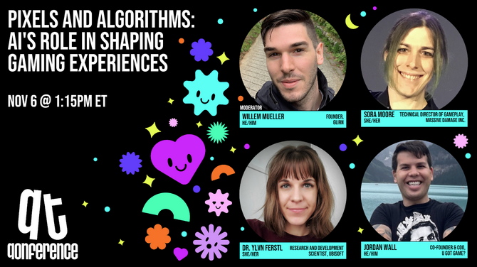 FrostFireGames's tweet photo. I'll be speaking at Queertech next week!

Let me know if you plan to be there. Let's chat! https://t.co/fIMoirSGSF