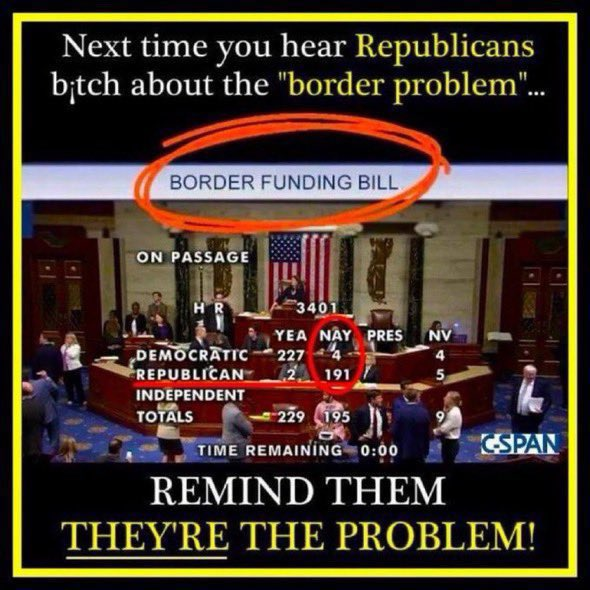 @smaloney924 “No one—and I mean no one—is interested in or takes seriously lectures on border security from Senate Republicans.”

#HarrisWalzObviously