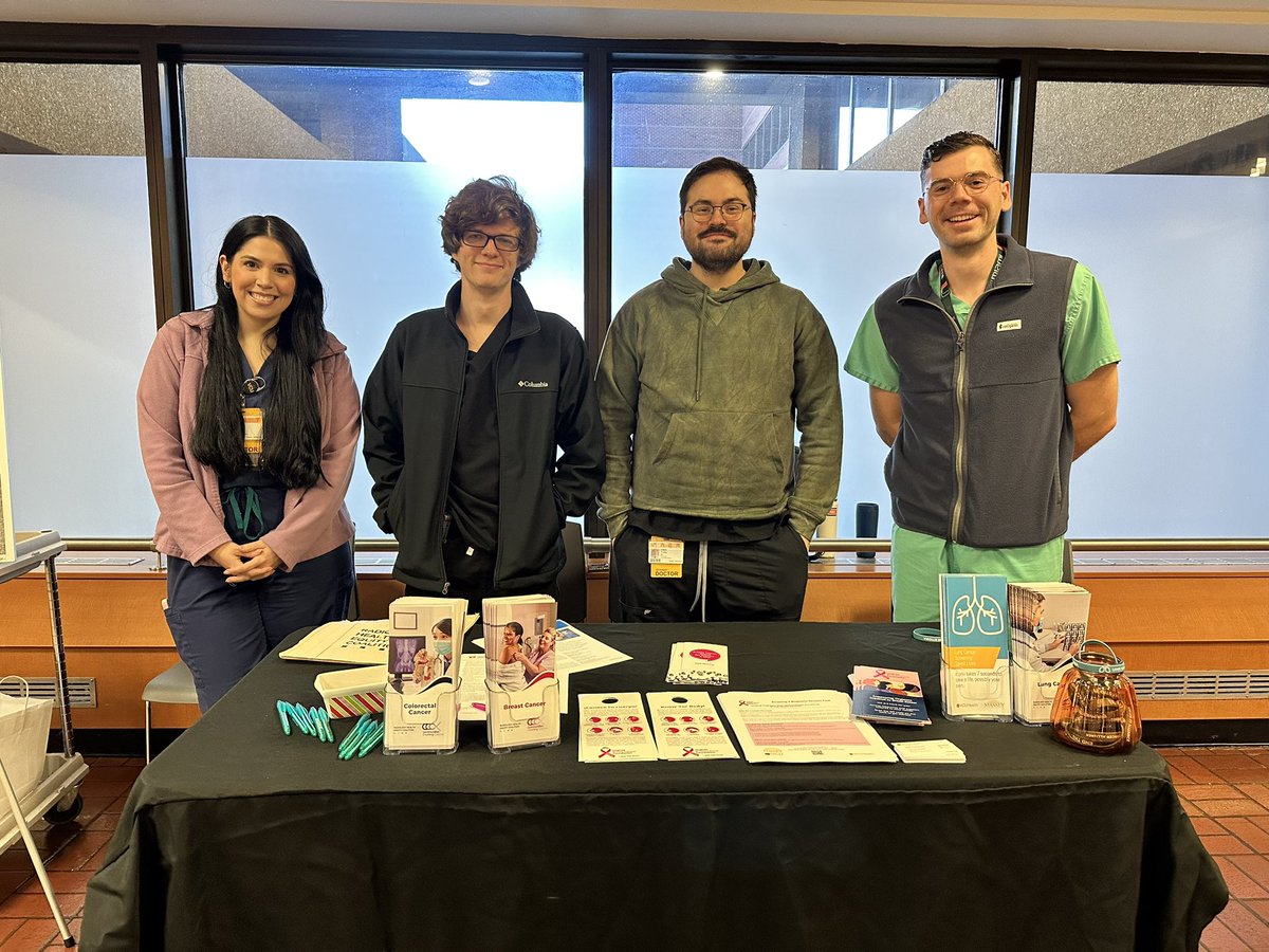 VCURadRes's tweet photo. Come by and say hi! We’re in #VCUHealth Main Hospital sharing cancer screening information as part of the annual Communities Crushing Cancer initiative. #CCC2024 @RadHealthEqty https://t.co/5K1Oh6RHsd