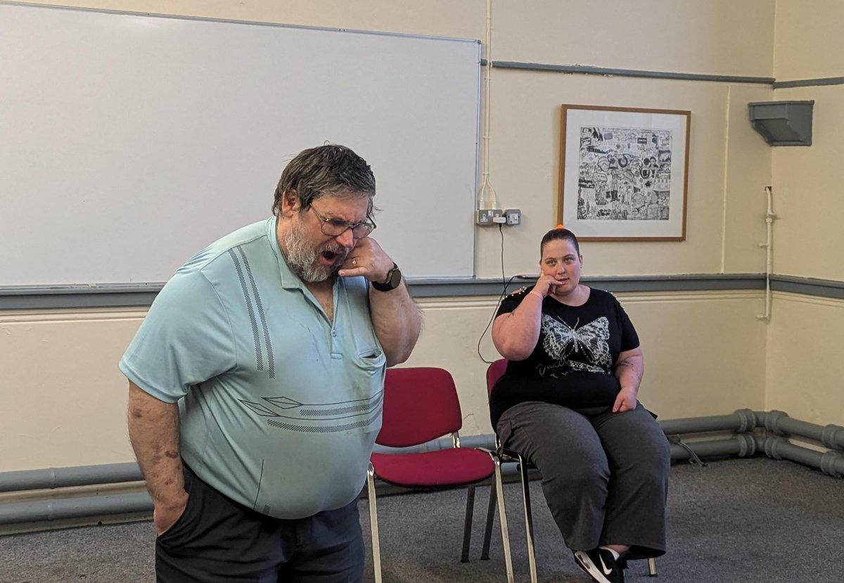 Drama rehearsals in full swing for #personalisationweek in Sheffield Winter Gardens on 12th November at 12pm if anyone wants to come and see the performance <a href="/SheffCouncil/">Sheffield City Council</a>