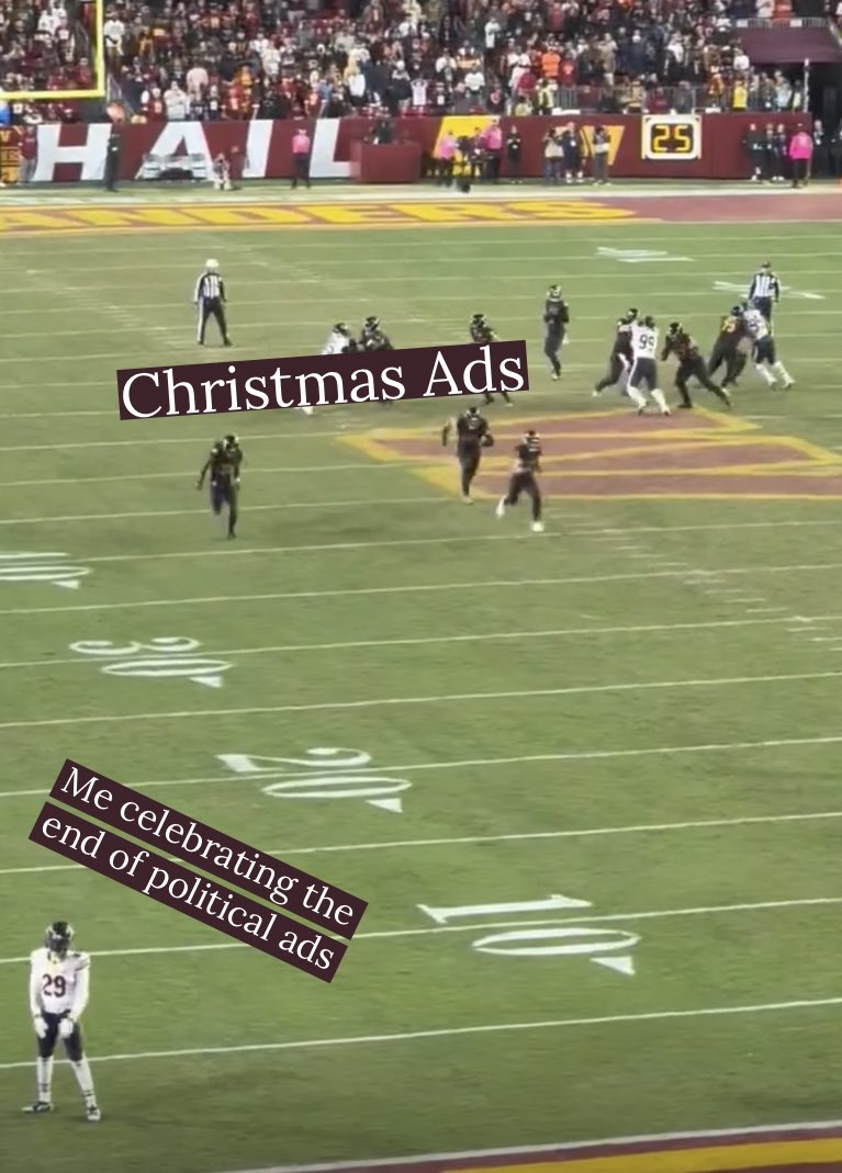 REFLOG18's tweet image. I was so excited about political ads ending next week