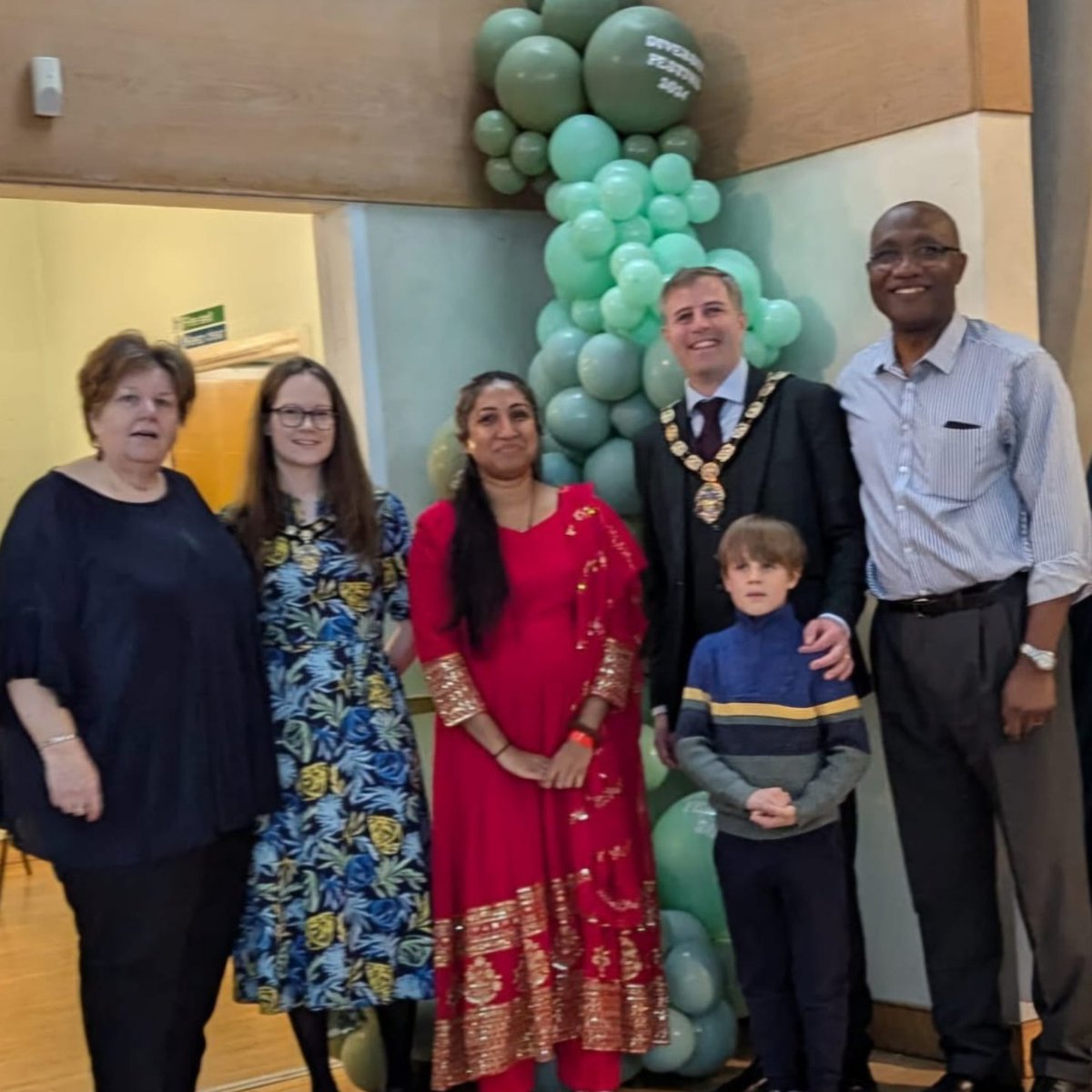 Over the weekend the Mayor got to enjoy the Diversity Festival, pictured here with his family and organisers.
diversityfestival.uk