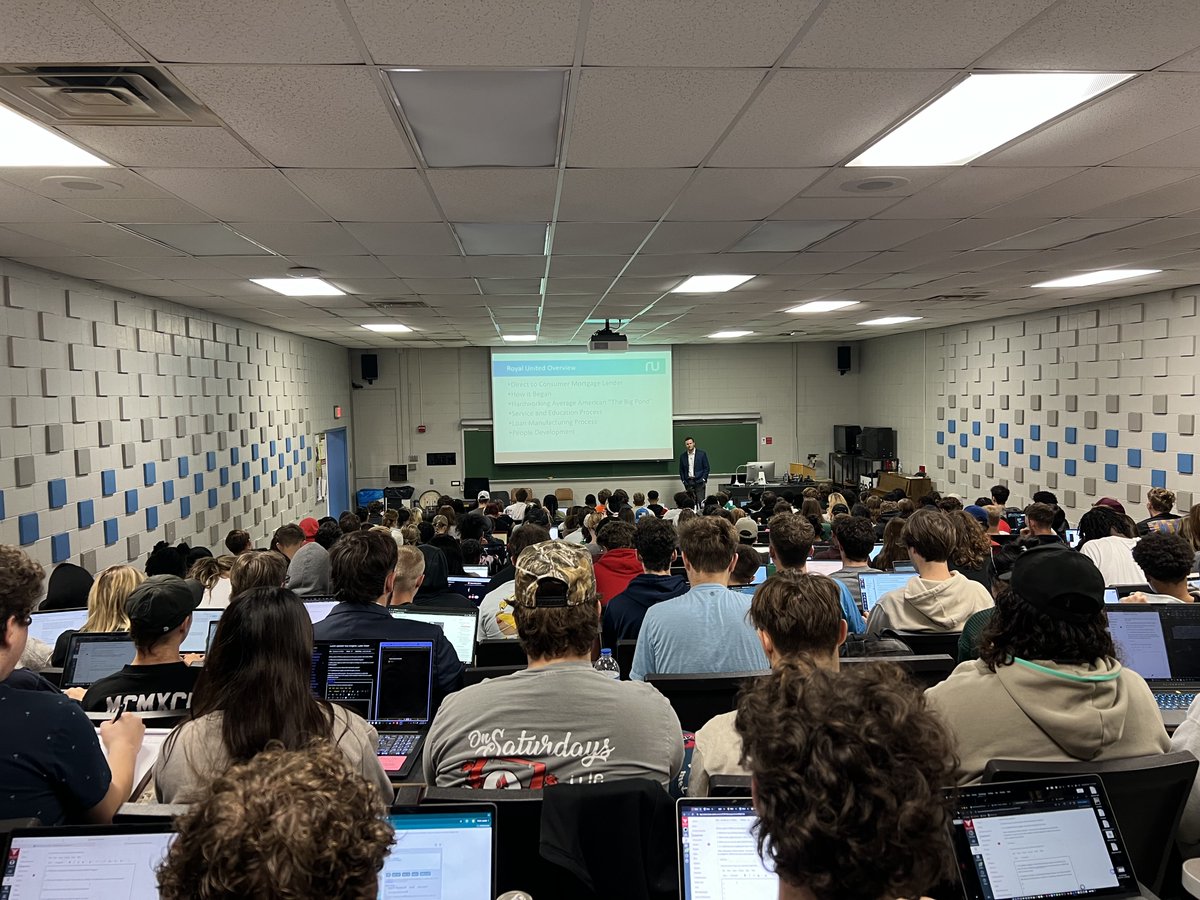 🌟 Thank you to our guest speaker, Gabe Allen, for taking the time to speak with our business students! 🌟

We learned how to be an effective leader in the workplace, including:

- Being present while having presence 🙋

- Embracing conflict 💪

- Communicating effectively📣