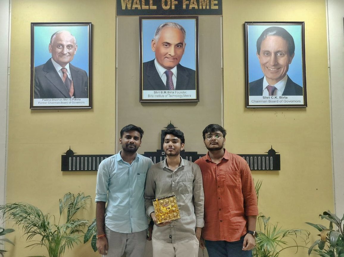 kisxslay_sinha's tweet photo. Thrilled to have finished as runner-up at the British Parliamentary Debate! Proud of the journey, the teamwork, and the challenge. Here’s to pushing boundaries and growing with every debate. #BPdebate #RunnerUp
@bitmesra https://t.co/x6JmfvDVNw