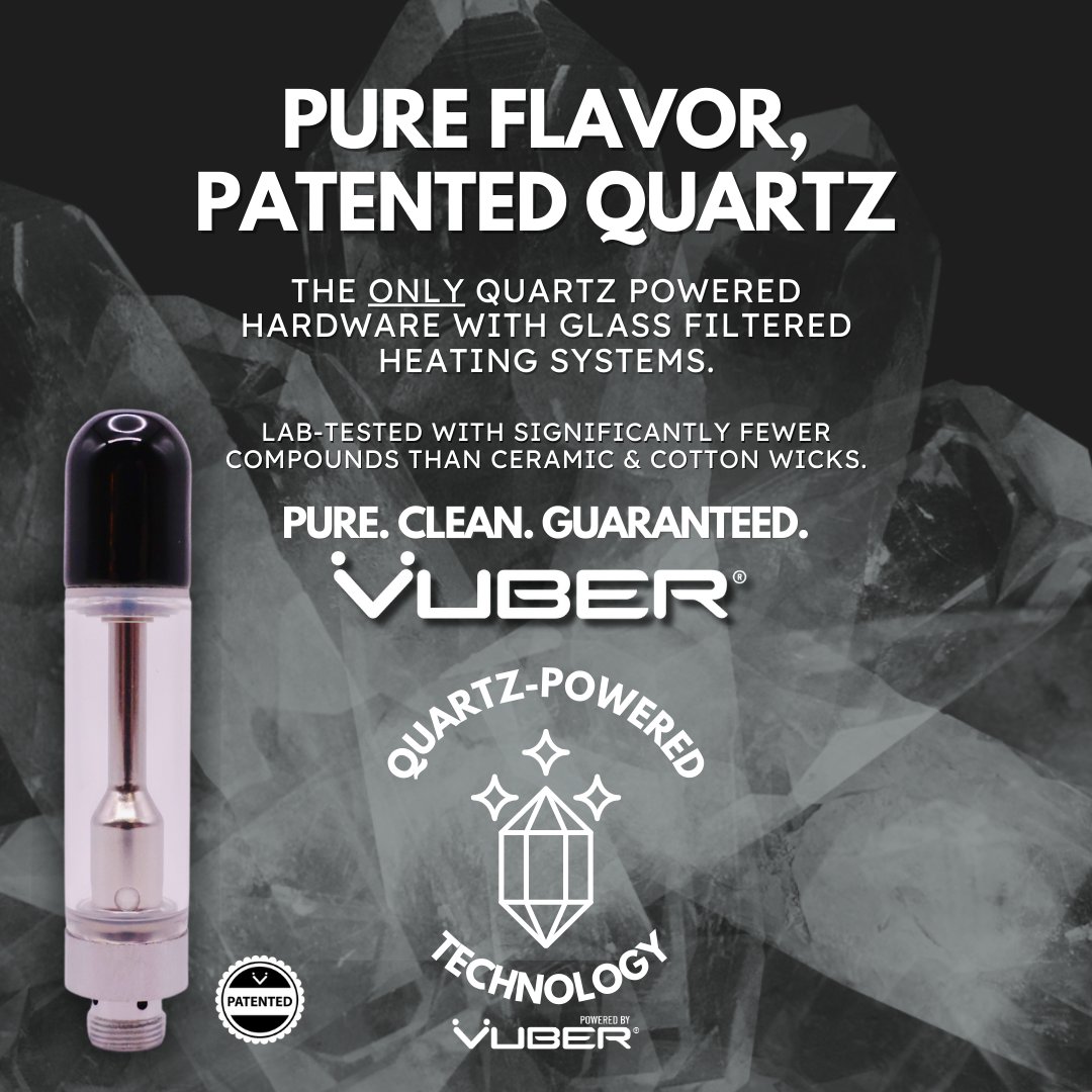 VuberB5984's tweet photo. Safer than ceramic, smoother hits, better flavor, and no clogs or leaks!

Quartz is the future of cannabis. Vuber is leading the revolution. 

#cannabis #cannabiscommunity #CannabisIndustry https://t.co/nNhZXz6ZHY