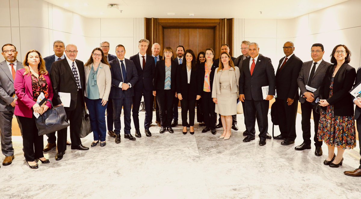 Rania A. Al Mashat (@raniaalmashat) on Twitter photo Engaging & collaborative discussions with: <a href="/UNEgypt/">United Nations Egypt</a> <a href="/FAOEgypt/">FAO in Egypt</a> <a href="/ILOCairo/">ILO Cairo</a> <a href="/IOMEgypt/">IOM Egypt 🇺🇳</a> <a href="/unwomenegypt/">UN Women Egypt</a> <a href="/UNAIDSEgypt/">UNAIDSEgypt</a> <a href="/UNDPEgypt/">UNDP Egypt</a> <a href="/UNHCREgypt/">UNHCR Egypt</a> <a href="/UNICEF_Egypt/">يونيسف مصر</a> <a href="/UNODC/">UN Office on Drugs & Crime</a> <a href="/UNVEgypt/">UNV Egypt</a> <a href="/WFP_MENA/">WFP in the Middle East & North Africa</a> <a href="/WHOEgypt/">WHO Egypt</a> <a href="/UNHumanRights/">UN Human Rights</a> <a href="/UNHabitat_EG/">UN-Habitat Egypt</a> <a href="/UnfpaEgypt/">UNFPA Egypt</a> <a href="/IFAD/">International Fund for Agricultural Development</a> <a href="/isdb_group/">IsDB Group</a> Engaging & collaborative discussions with: <a href="/UNEgypt/">United Nations Egypt</a> <a href="/FAOEgypt/">FAO in Egypt</a> <a href="/ILOCairo/">ILO Cairo</a> <a href="/IOMEgypt/">IOM Egypt 🇺🇳</a> <a href="/unwomenegypt/">UN Women Egypt</a> <a href="/UNAIDSEgypt/">UNAIDSEgypt</a> <a href="/UNDPEgypt/">UNDP Egypt</a> <a href="/UNHCREgypt/">UNHCR Egypt</a> <a href="/UNICEF_Egypt/">يونيسف مصر</a> <a href="/UNODC/">UN Office on Drugs & Crime</a> <a href="/UNVEgypt/">UNV Egypt</a> <a href="/WFP_MENA/">WFP in the Middle East & North Africa</a> <a href="/WHOEgypt/">WHO Egypt</a> <a href="/UNHumanRights/">UN Human Rights</a> <a href="/UNHabitat_EG/">UN-Habitat Egypt</a> <a href="/UnfpaEgypt/">UNFPA Egypt</a> <a href="/IFAD/">International Fund for Agricultural Development</a> <a href="/isdb_group/">IsDB Group</a>