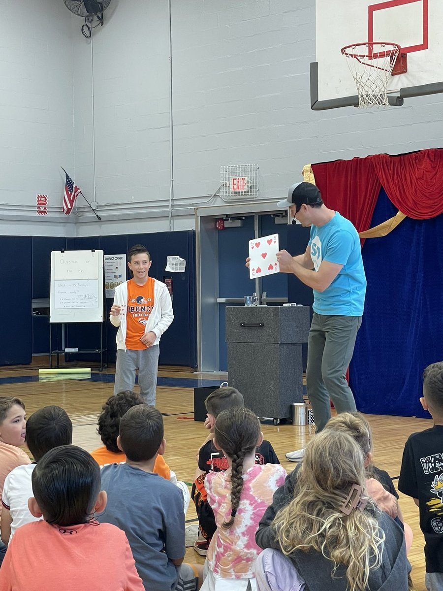 We had so much fun with during the assembly with “The Circus Guy” today!