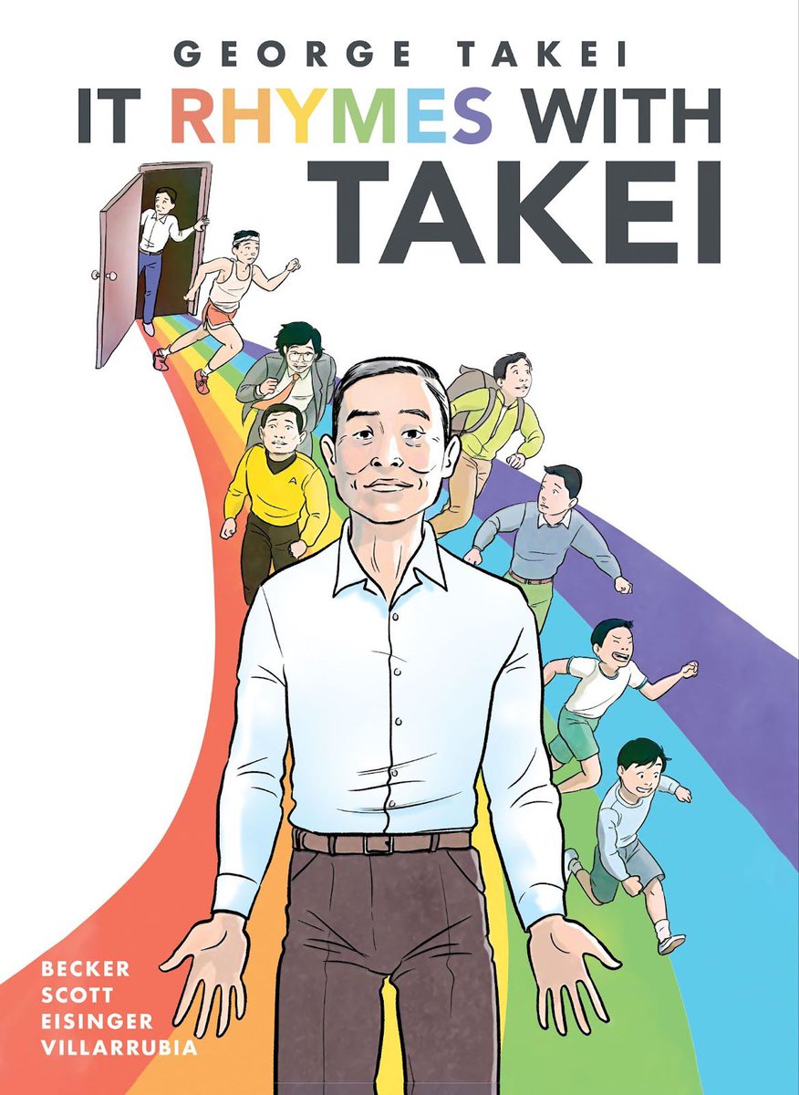 It's official -- IT RHYMES WITH TAKEI!

Sometimes a life is too big to fit into one graphic novel, so I'm incredibly excited that today George Takei has announced the next graphic exploration of his life...

Pre-order your copy today: topshelfcomix.com/mobile/news/12…