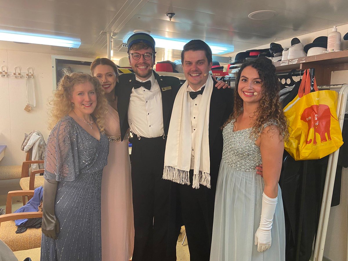Today we say a fond farewell to our shows aboard <a href="/cunardline/">cunardline</a> for <a href="/TheRSC/">The RSC</a> . What a journey in every sense. 

Boundless as the Sea &amp; Miss Littlewood. RSC/Cunard 2022-24