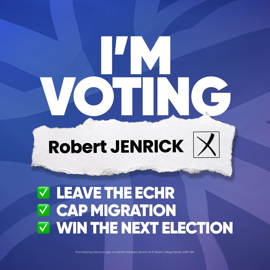 apple_shwn's tweet photo. If you are a @Conservatives member and haven’t voted in the leadership election yet, there is still time to vote online.
Don’t miss voting and don’t make the wrong decision.
Vote online NOW for
@RobertJenrick
#VoteJenrick #JoinJenrick
Rob will boot Starmer out. https://t.co/7JzPpuXicR
