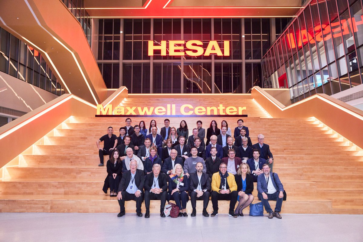 HesaiTech's tweet photo. Members of @GlobalBridgesEV, a Berlin-based organization dedicated to dialogue and international experiences, visited Hesai's R&D and manufacturing center in Shanghai this week. Hesai CEO David Li shared his vision for the future of lidar and the importance of China-Germany cooperation to solve modern-day challenges with advanced technology 💡💡💡
We look forward to more visits from Global Bridges in the future!