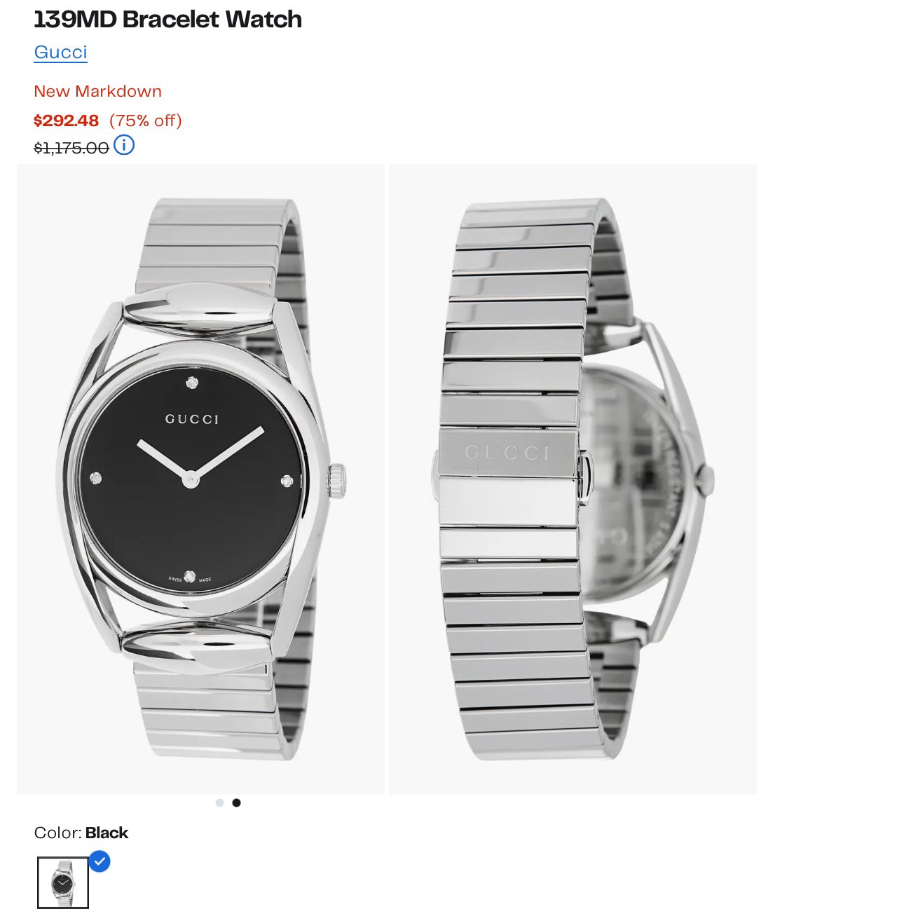 Gucci watch nordstrom rack hot sale
