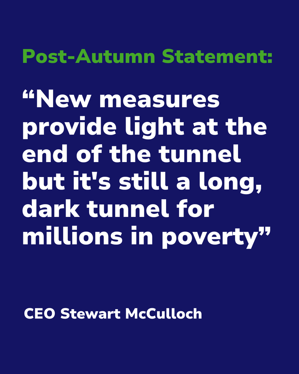 Today’s #AutumnStatement offers some hope, but millions in poverty still face a bleak winter. While measures to help people back to work and support carers are welcome, many will still struggle with high costs. Find CAP's press statement here capuk.org/news-and-blog/…