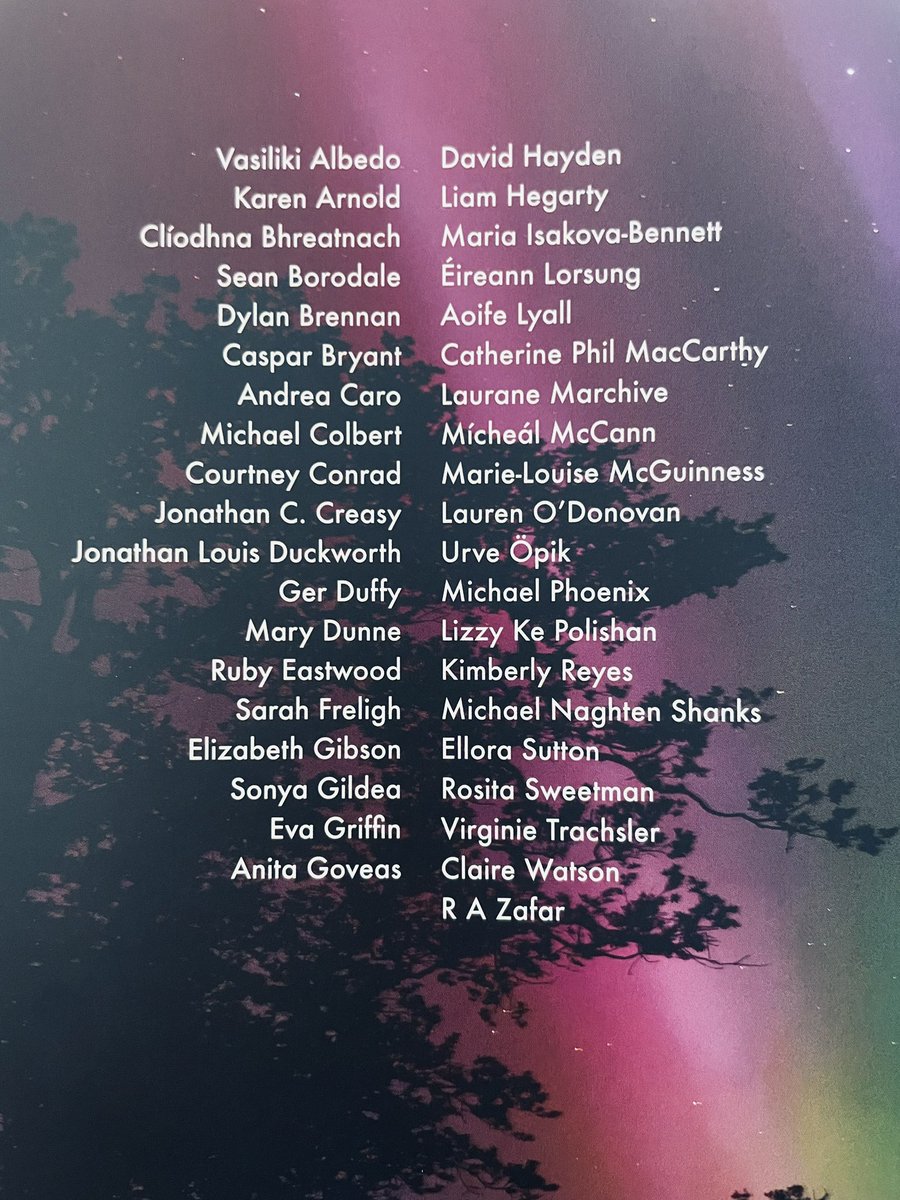 andreacarocrow's tweet image. So chuffed to receive my contributor copy of Issue #18 @bansheelit ⭐️ beautiful design and brilliant writing! 
#banshee #literaryjournal #irishwriting