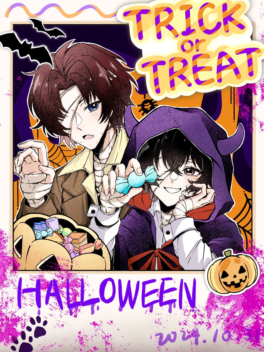 kuwa051229's tweet photo. 👻TRICK OR TREAT🎃！！！
#織太 https://t.co/RqmgY4Cwpq