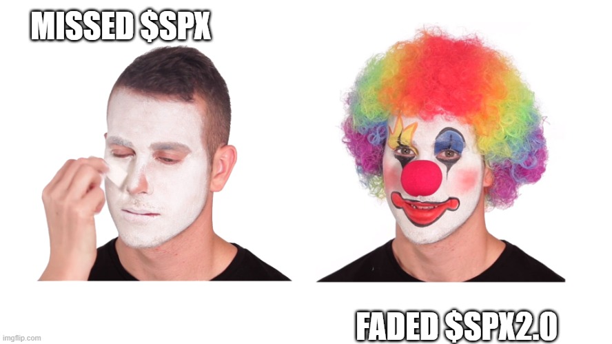 BozoCryptoClown's tweet photo. @LuisC_SPX2 Why settle for average when $SPX2.0 is an option? Let's aim for greatness together! 🎯🔥 #SPX2ARMY #SPX6900 #SPX2 https://t.co/itMdbll1oT