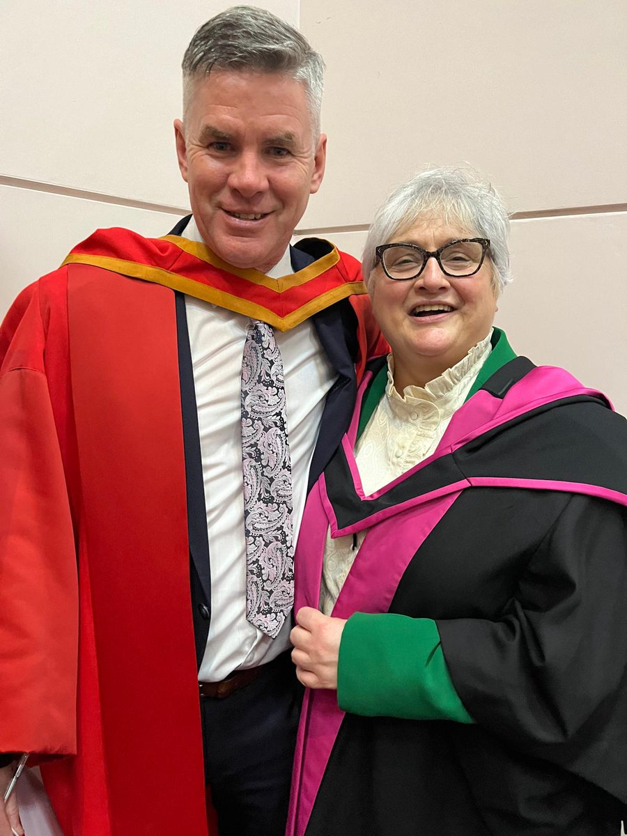 TUS Nursing & Healthcare (@nursingtus) on Twitter photo Dr Des Cawley, Head of Nursing & Healthcare Department, TUS with Dr Marva Fitzpatrick, Lecturer in Nursing <a href="/TUS_ie/">Technological University of the Shannon</a>
Congratulations to Dr Fitzpatrick on completion of her Doctorate. Dr Des Cawley, Head of Nursing & Healthcare Department, TUS with Dr Marva Fitzpatrick, Lecturer in Nursing <a href="/TUS_ie/">Technological University of the Shannon</a>
Congratulations to Dr Fitzpatrick on completion of her Doctorate.