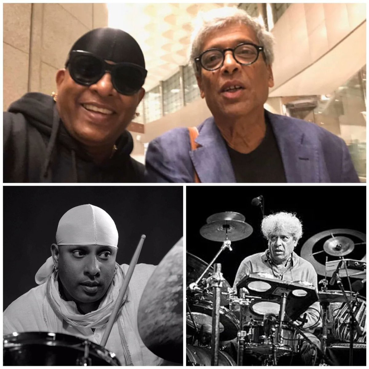Sivamani (@drumssivamani) on Twitter photo I appreciate everything you've done for me and everyone else,. Blessed and proud to have you as my guru <a href="/trilokgurtu/">Trilok Gurtu</a>
Here's to a happy birthday and years to come! 🎂🎊
#happybirthday I appreciate everything you've done for me and everyone else,. Blessed and proud to have you as my guru <a href="/trilokgurtu/">Trilok Gurtu</a>
Here's to a happy birthday and years to come! 🎂🎊
#happybirthday