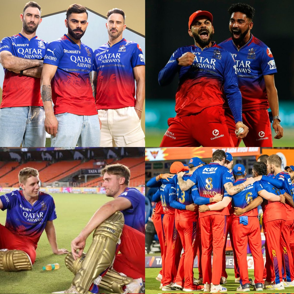 As someone who has grown deeply attached to this team especially Faf, Maxi, and Siraj. It will hurt to see them go. Even Green Bhai and Jacks Bhai grew on me last year.

I don’t know what will happen tomorrow, but thank you for all the memories. ❤️