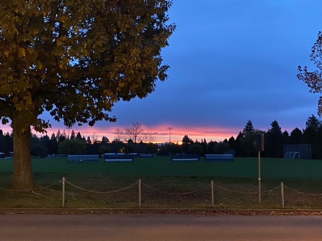 Morning run.
